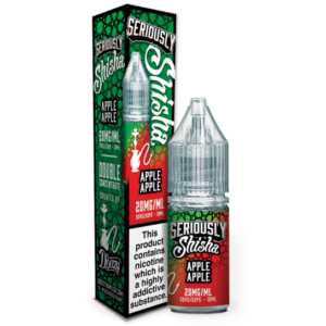 Seriously Shisha Salts Apple Apple Nic Salt E-Liquid