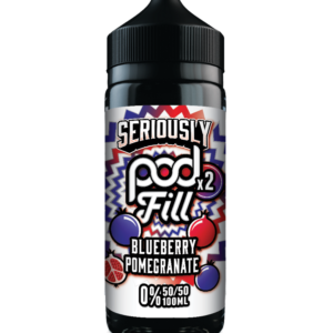 Seriously Pod Fill X2 Blueberry Pomegranate E-Liquid Shortfill