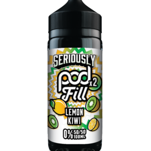Seriously Pod Fill X2 Lemon Kiwi E-Liquid Shortfill