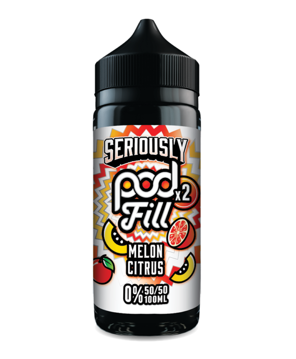 Seriously Pod Fill X2 Melon Citrus E-Liquid Shortfill